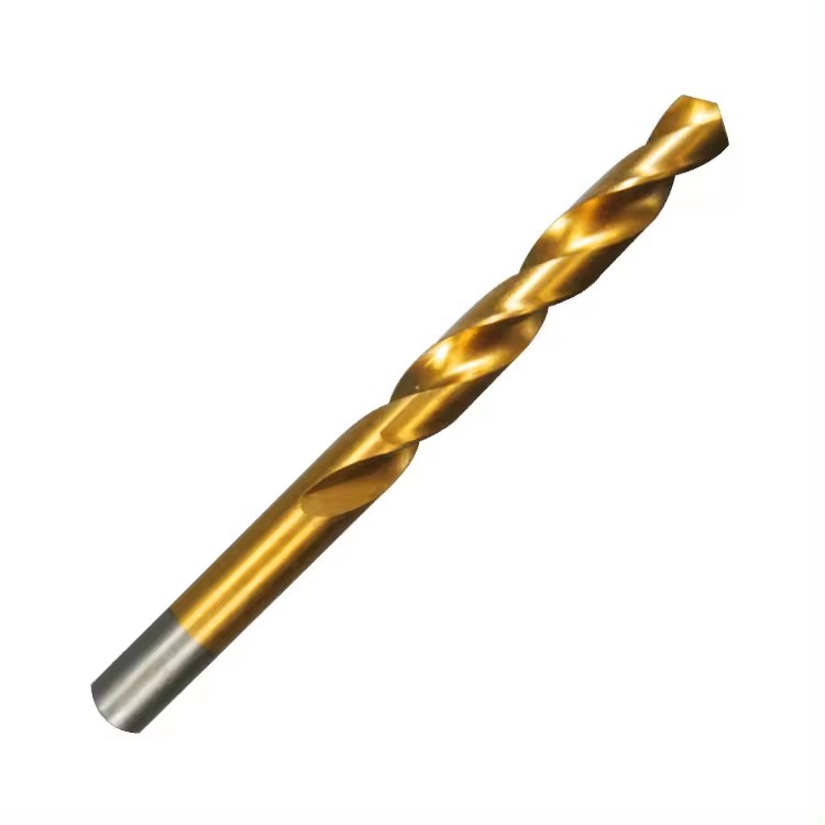 DIN338 Jobber Length HSS Fully Ground Titanium Drill Bit for Metal Brocas De Titaneo