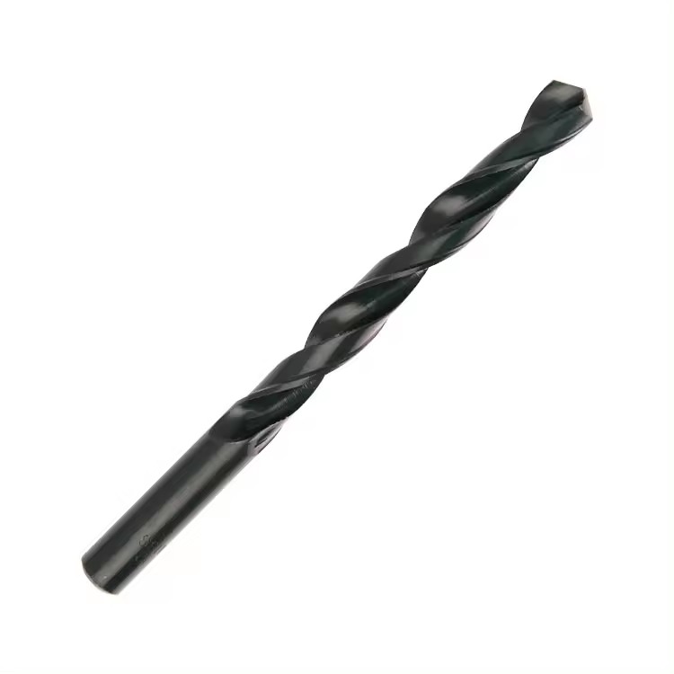 Black Oxide Rolled HSS-R HSS Drill Bits for Metal Drilling