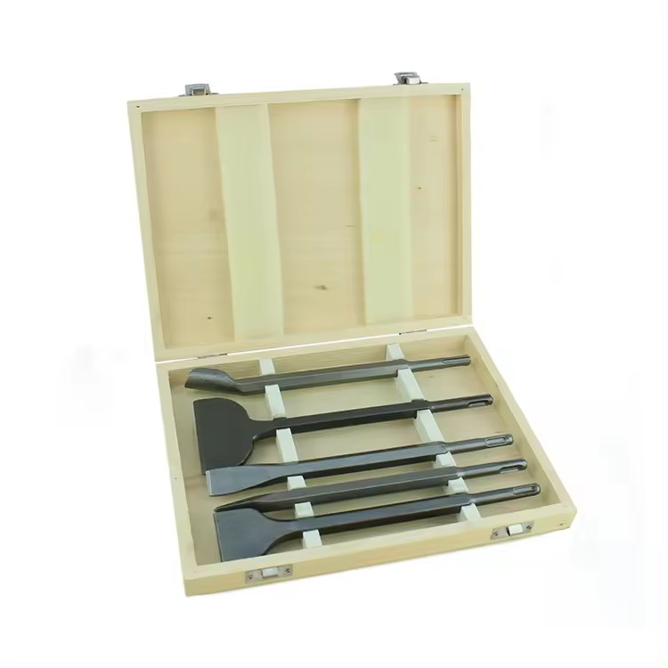 5Pcs SDS Plus Chisel Set Box