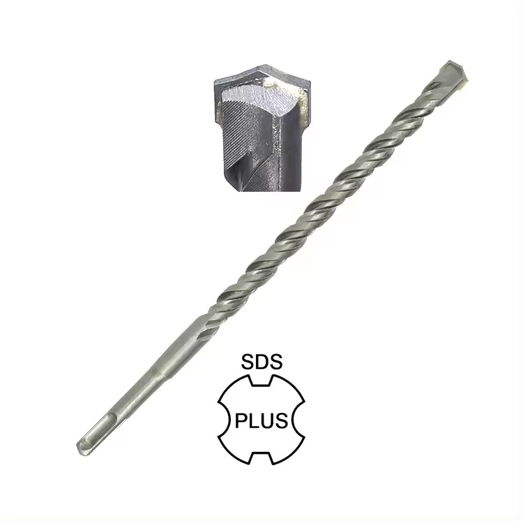 Centric Carbide Tip S4 Flute SDS Plus Rotary Hammer Drill Bit for Concrete & Hard Stone