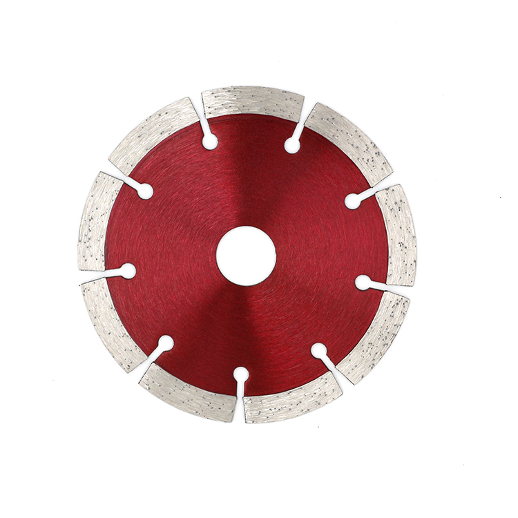 Cold pressed diamond segment saw blade for cutting granite